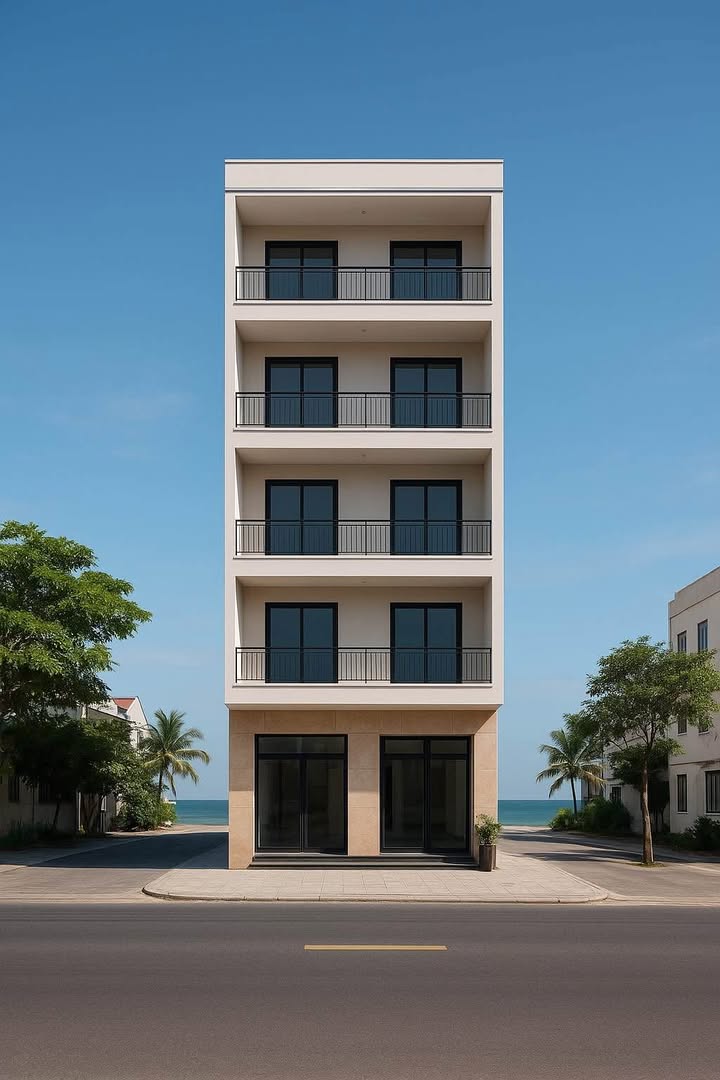 Căn hộ cho thuê tại Quảng Nam 5 tầng giá 70 triệu - Dòng tiền ổn định sát biển Mỹ Khê!