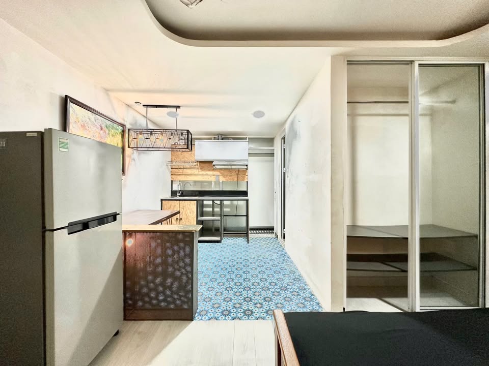 Căn hộ Studio cho thuê tại Nơ Trang Long, Quận Bình Thạnh - Không chung chủ, yên tĩnh!