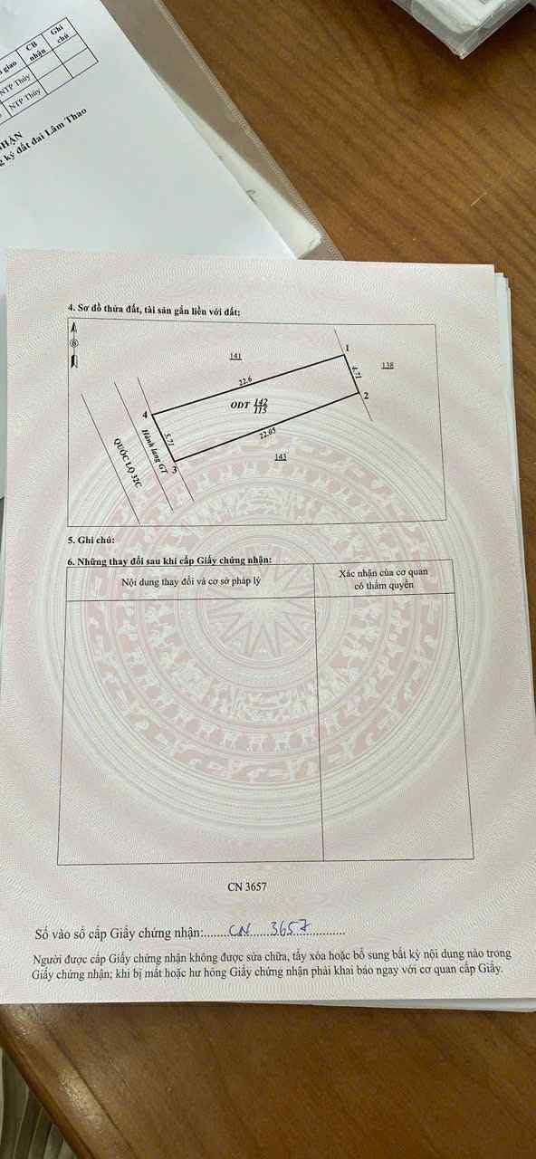 Đất mặt đường 32C khu 1 Hùng Sơn cũ 115m² giá 2 tỷ - Kinh doanh thuận lợi!