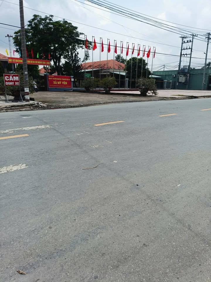 Đất thổ cư Mỹ Yên, Bến Lức 133m² giá 2.1 tỷ - Sổ hồng riêng, nền đã san lấp!