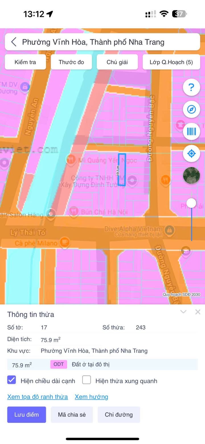 Nhà 2 tầng hẻm ô tô Nguyễn Bắc - 76m² giá 4.25 tỷ - Vị trí đắc địa gần biển