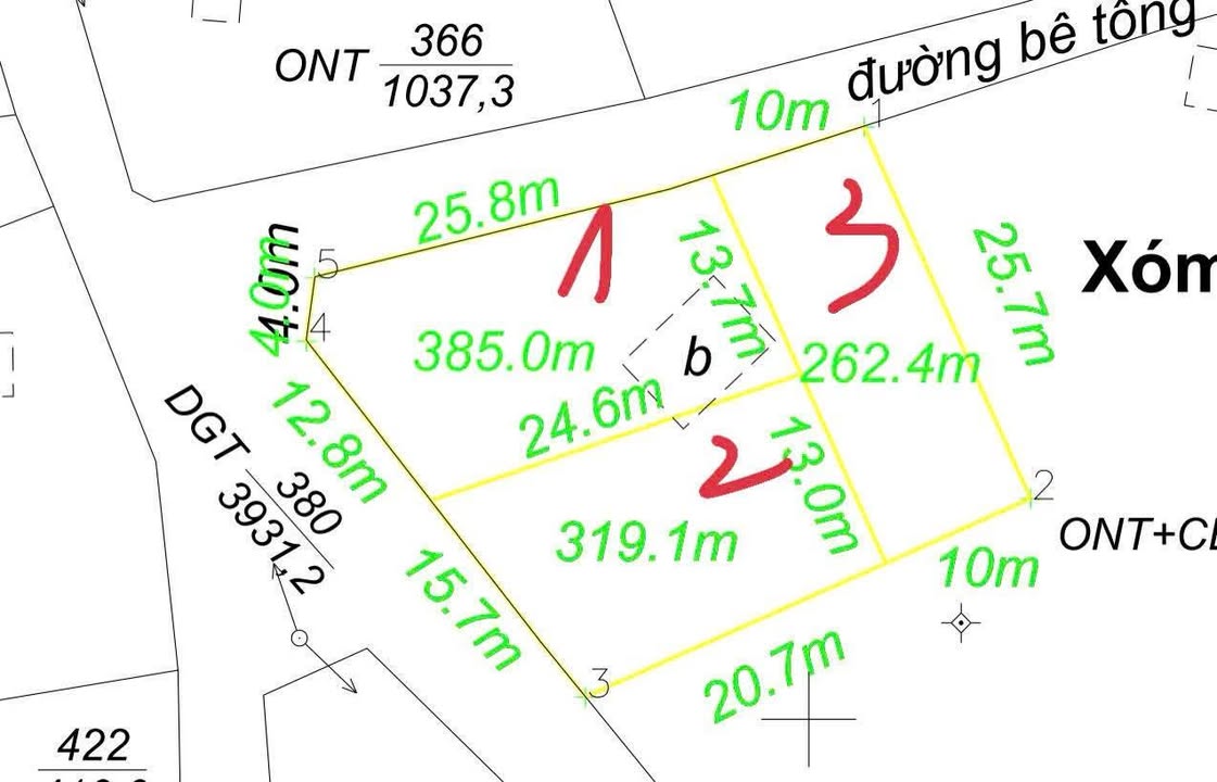 Đất nền Kim Bôi 1000m² giá thỏa thuận - Lô góc hai mặt tiền đẹp mắt!