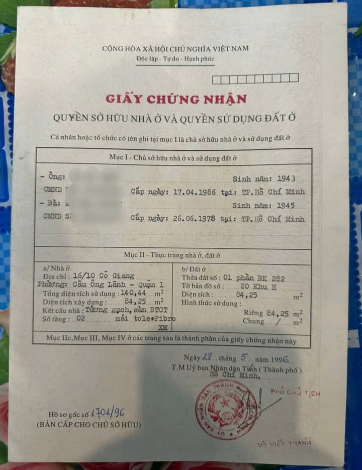 Nhà bán tại Cầu Ông Lãnh, Quận 1 - Diện tích 54m² giá 24 tỷ - Sổ hồng riêng, vị trí đắc địa!