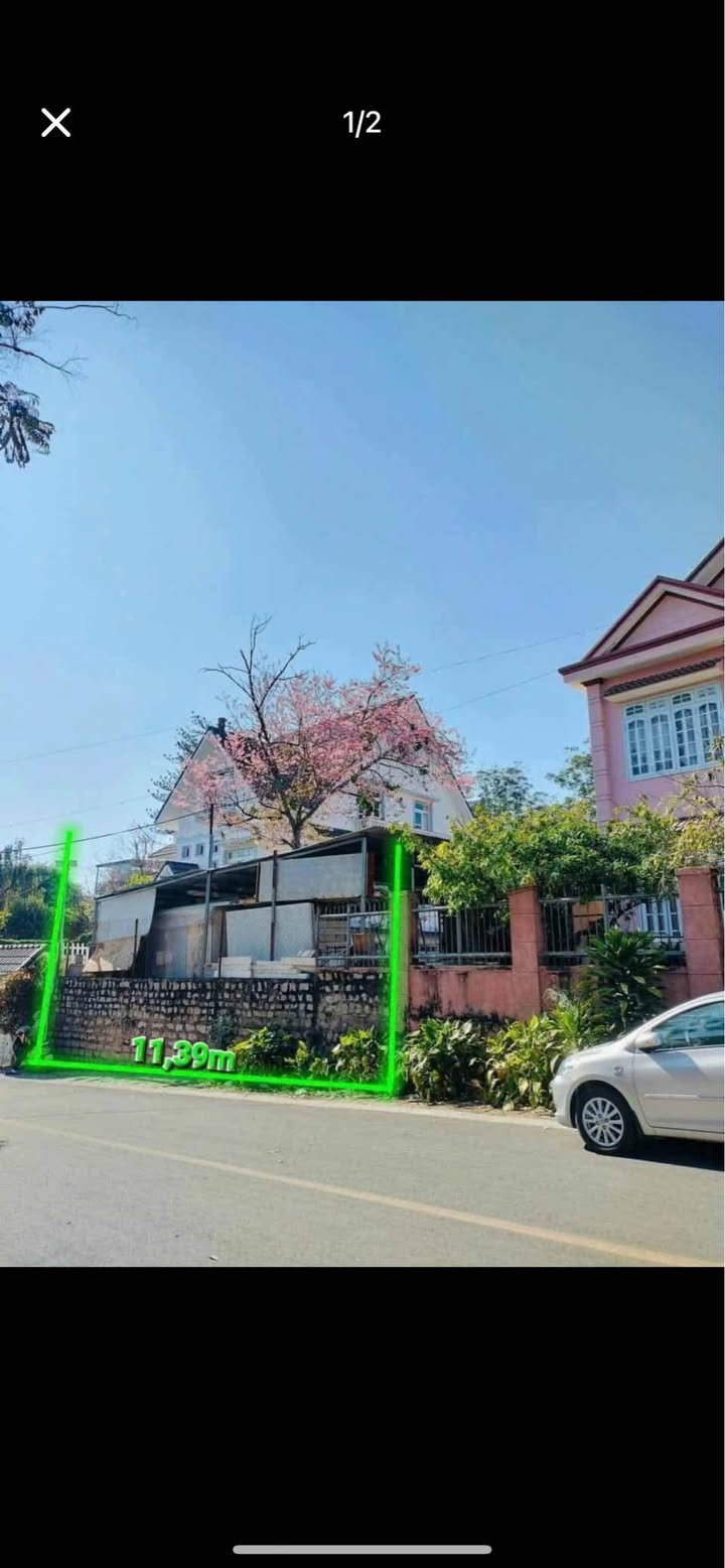Đất mặt tiền đường Ngô Huy Diễn, Đà Lạt 320m² giá 32 tỷ - Cơ hội đầu tư tuyệt vời!