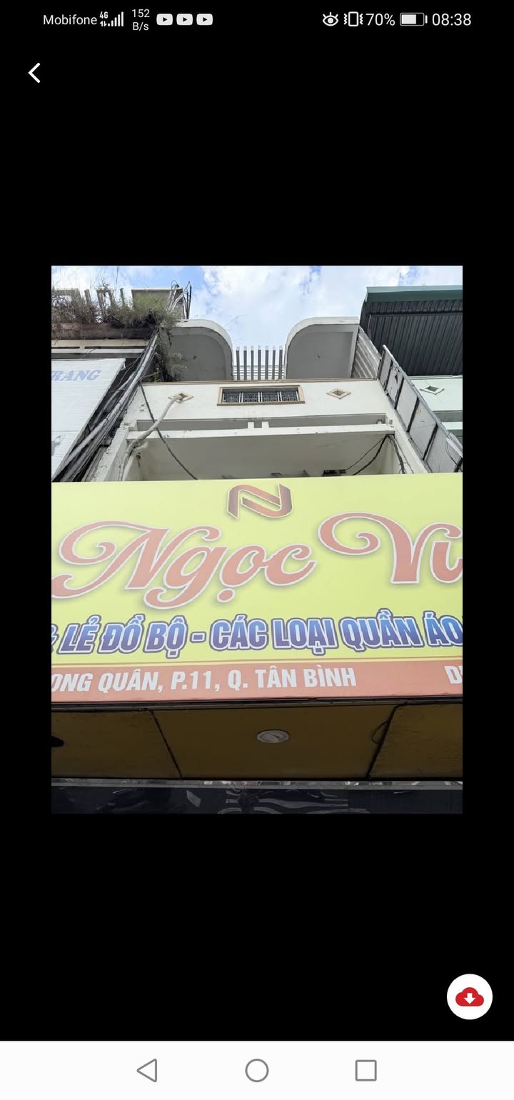 Nhà Mặt Tiền Đẹp 3 Tầng Đường Lạc Long Quân, Quận Tân Bình, Giá 8.9 Tỷ - Kinh Doanh Sầm Uất