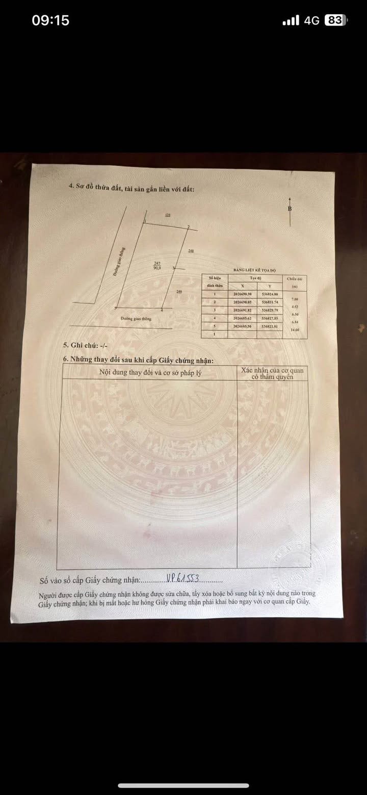 Đất 2 mặt tiền Lưu Vĩnh Sơn, Thạch Hà 95.2m² giá chỉ 690 triệu - Đầu tư sinh lời ngay!