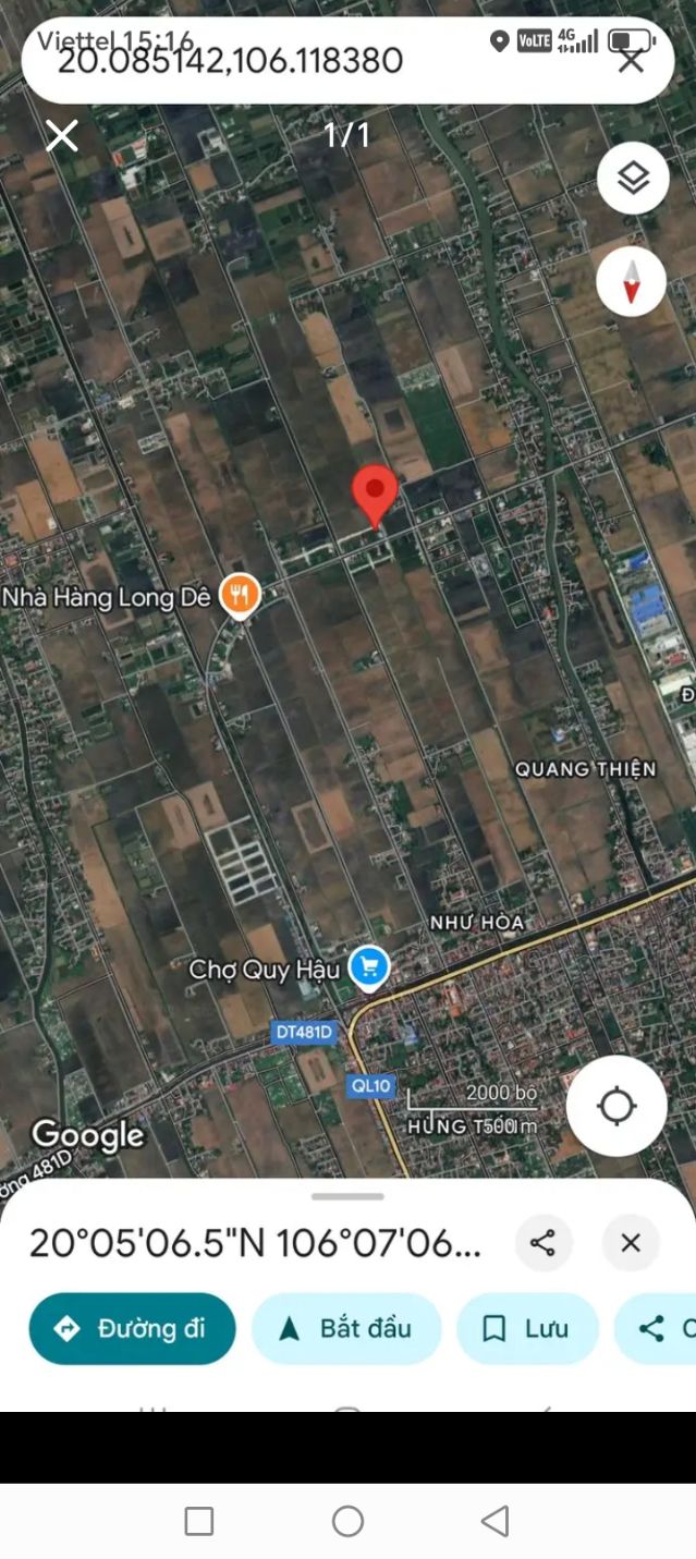 Đất nền Kim Sơn 141m² giá 1.3 tỷ - Hướng nam, gần khách sạn Thịnh Hưng!