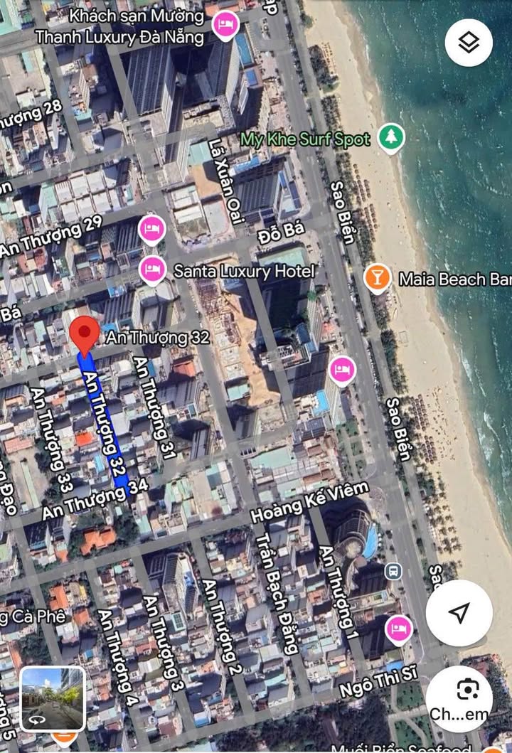 Đất vàng An Thượng 32, Đà Nẵng 153m² giá 37.99 tỷ - Cơ hội đầu tư hiếm có!