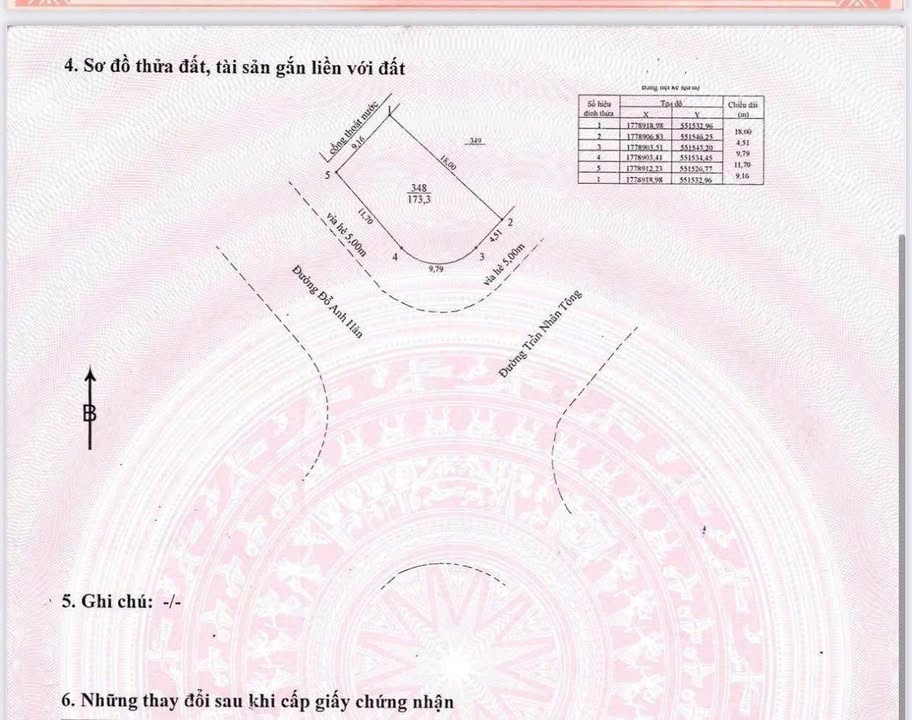 Đất góc 2 mặt tiền Trần Nhân Tông-Đỗ Anh Hàn 173m² - Cơ hội đầu tư sinh lời!