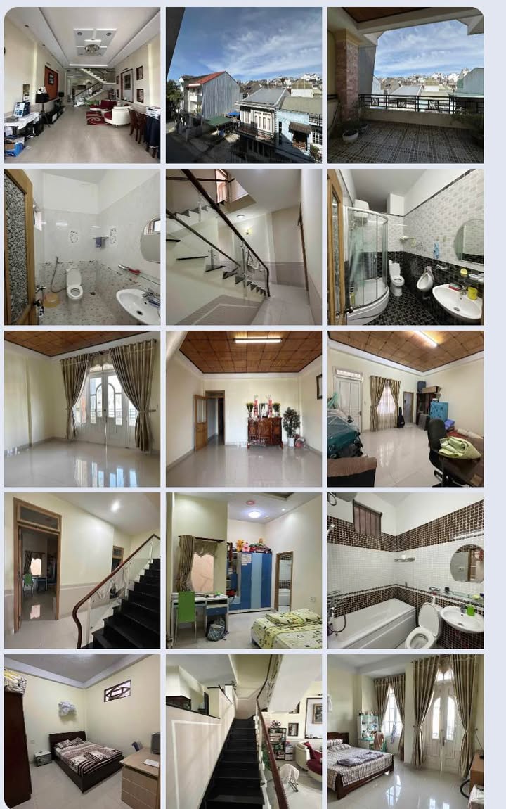 Nhà phố Nguyễn Lương Bằng Đà Lạt 87m² giá 9.5 tỷ - Đầu tư sinh lời tuyệt vời!