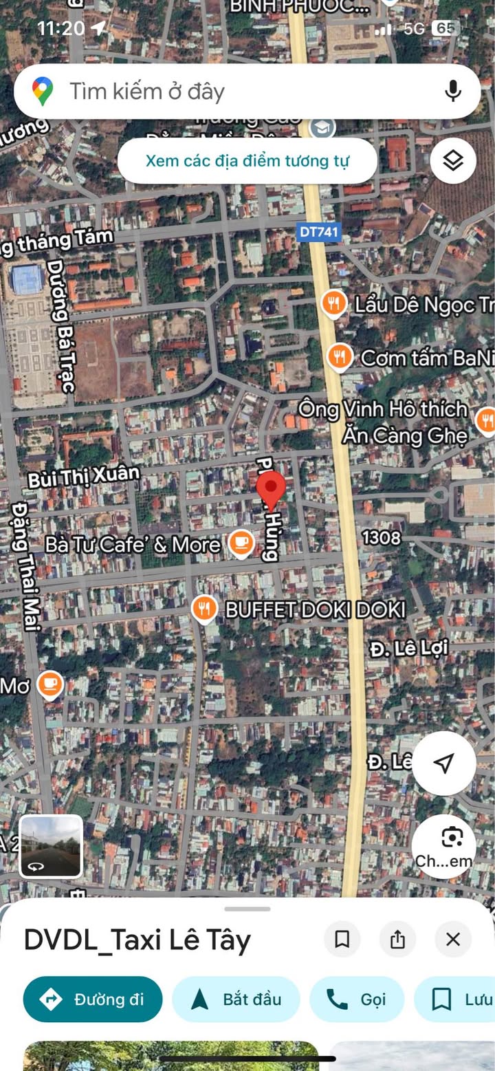 Nhà phố đường Phạm Hùng, Tân Phú 131m² giá 1.3 tỷ - Gần trường học và công viên