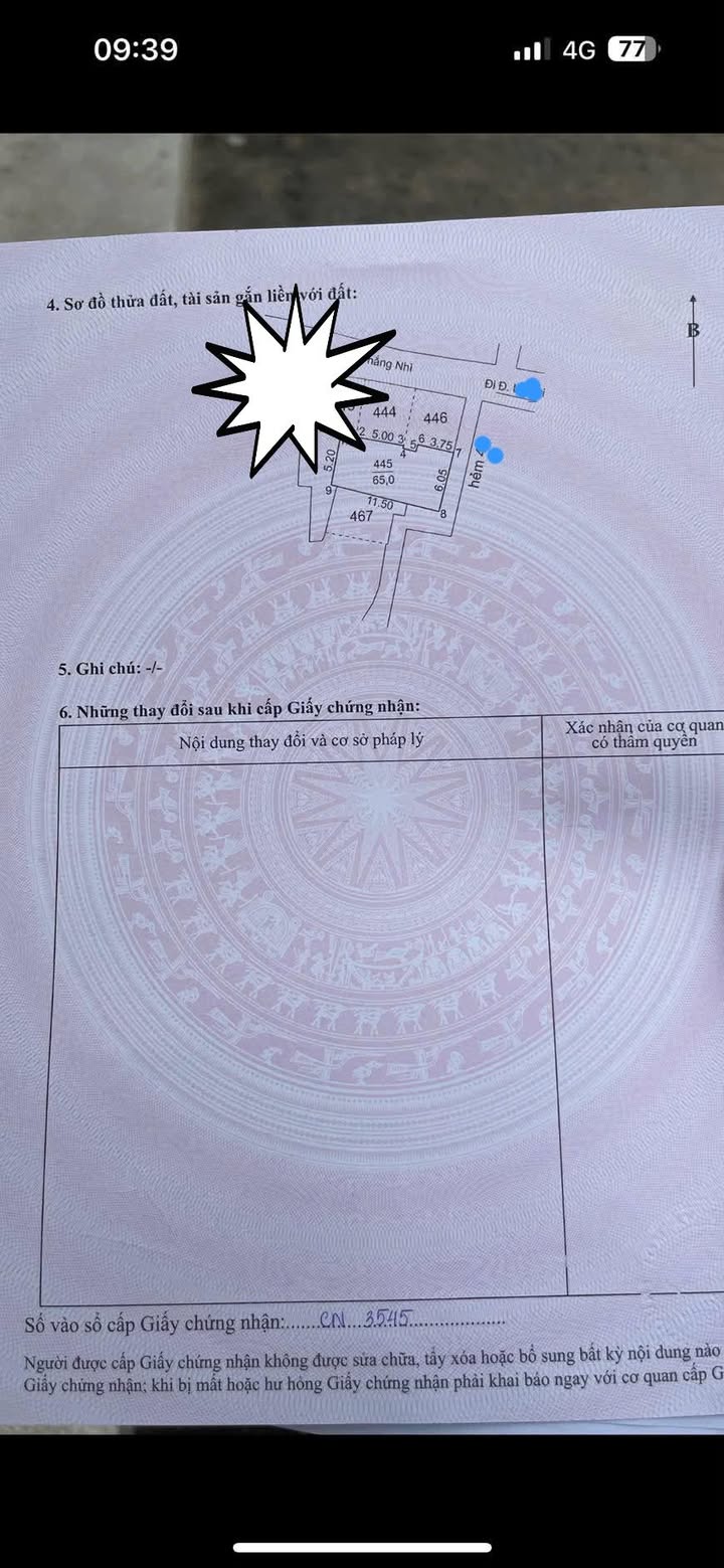 Nhà cấp 4 đường Thắng Nhì, Vũng Tàu 65m² giá 3.4 tỷ - Căn góc 2 mặt hẻm thoáng mát!