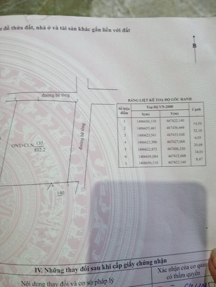 Đất nền góc 2 mặt tiền Phước An 812m² giá chỉ 1.3 tỷ - Cơ hội đầu tư hấp dẫn!