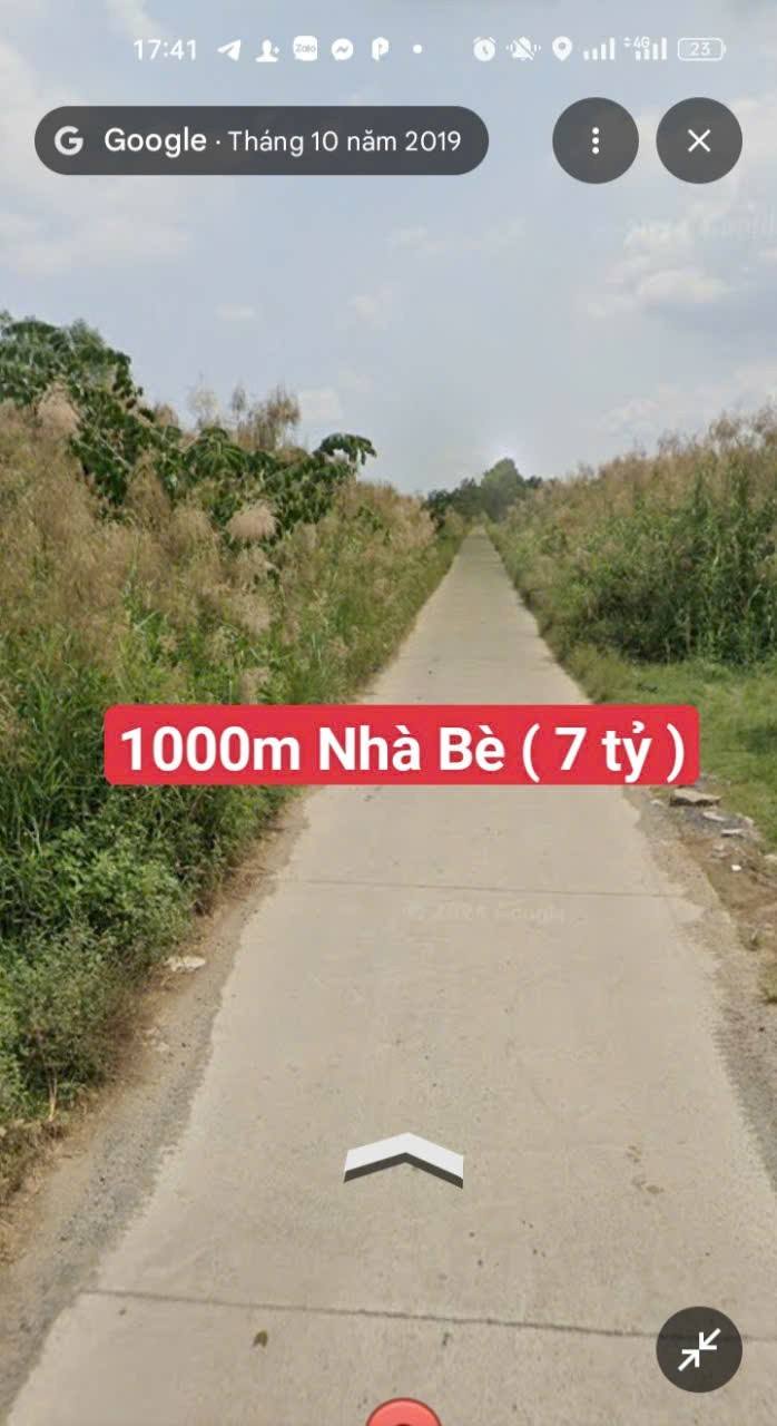 Lô đất 1000m² Long Thới - Nhà Bè, giá 7 tỷ - Sổ đỏ chính chủ, đầu tư sinh lời!