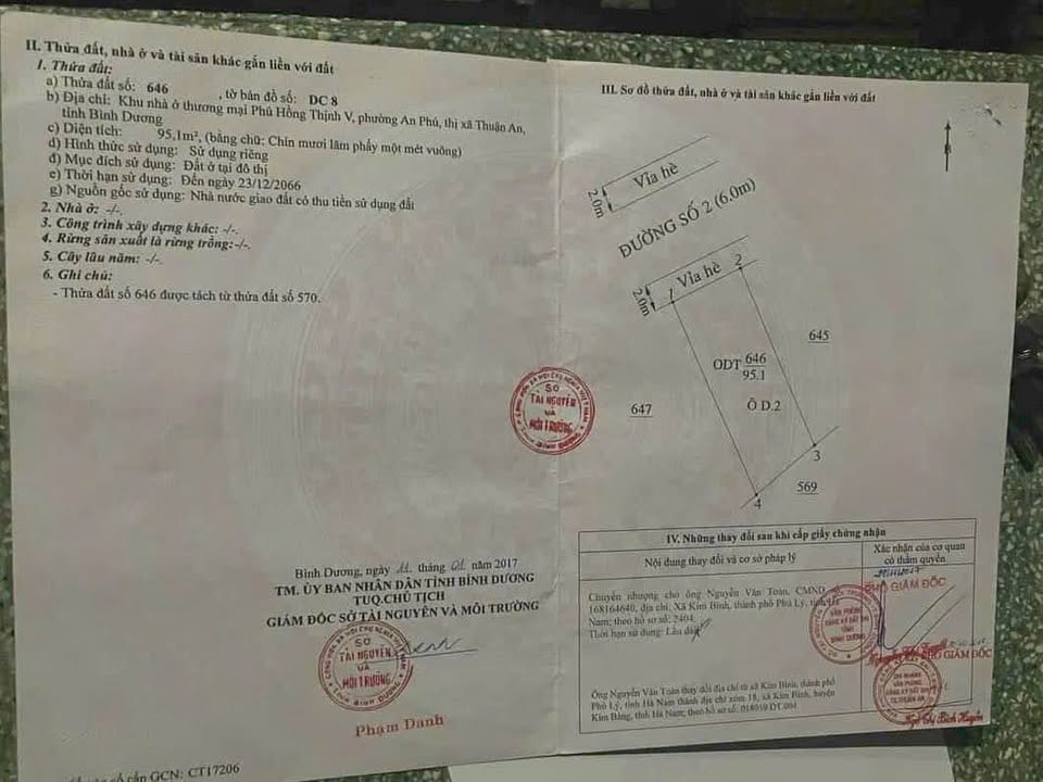 Đất nền Phú Hồng 96m² giá 3.1 tỷ - Sổ đỏ chính chủ, vị trí đẹp!