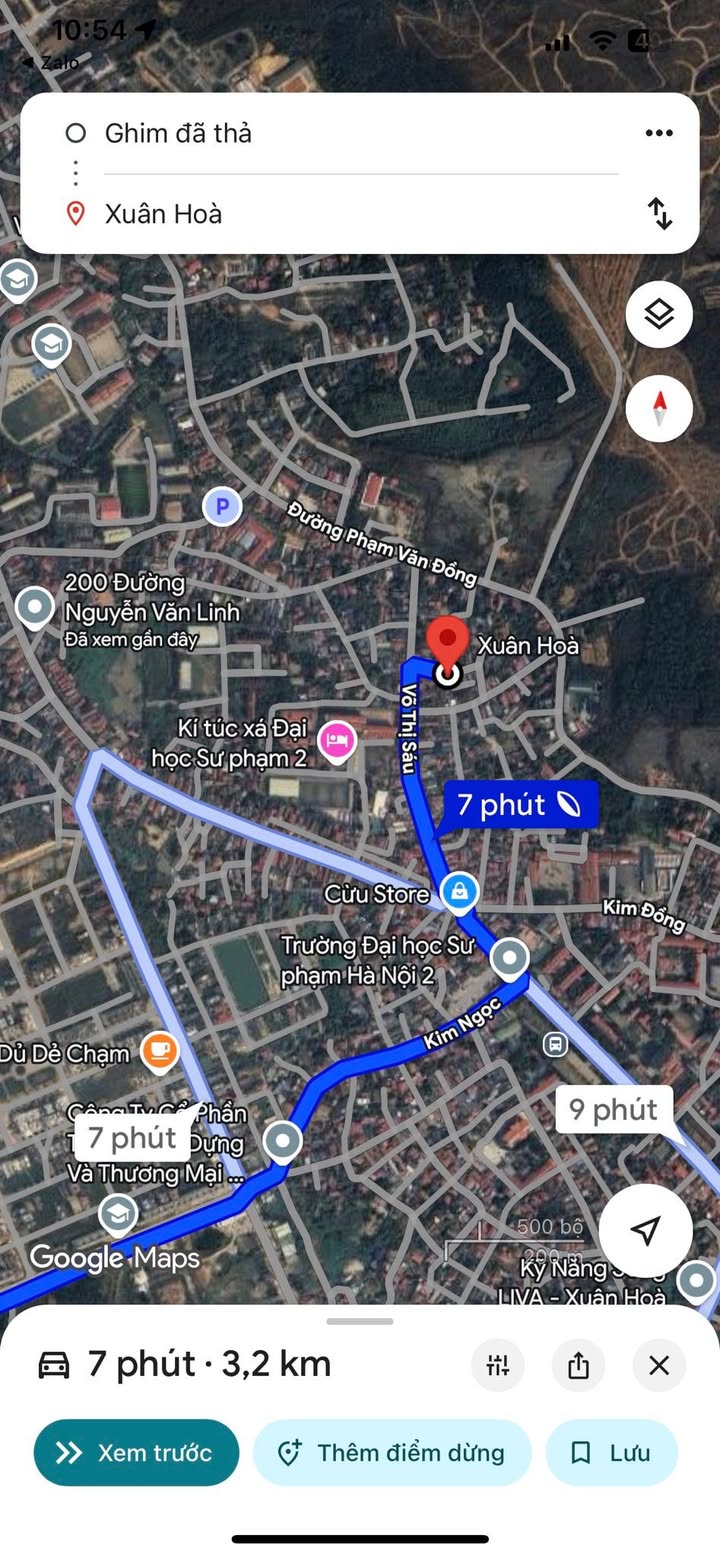 Đất nền Xuân Hoà, Phúc Yên 93m² giá 2 tỷ - Vị trí đắc địa gần ĐH Sư Phạm!