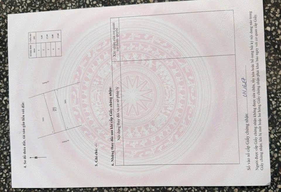 Đất thổ cư Hòa Long Bà Rịa 92.5m² giá 2.43 tỷ - Chính chủ bán gấp!