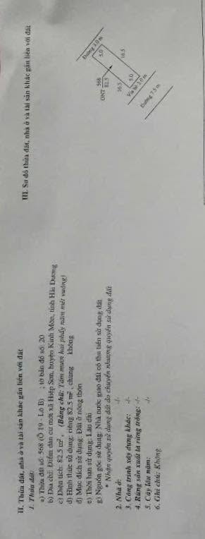 Đất nền Hiệp An - Kinh Môn 82m² giá 2 tỷ - Kinh doanh sầm uất!