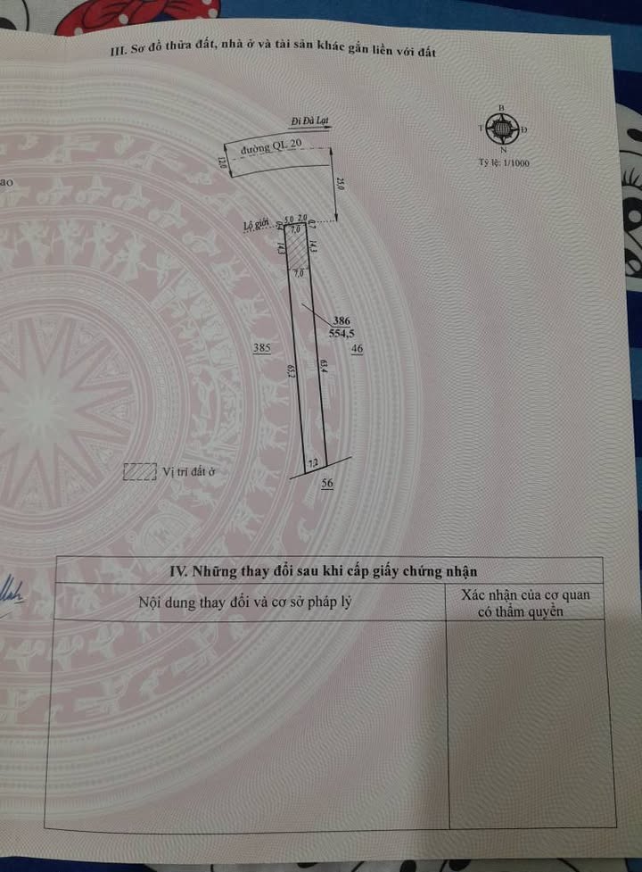 Bán đất nền khu phố 2, xã Đạ Huoai 560m² - Sổ đỏ chính chủ