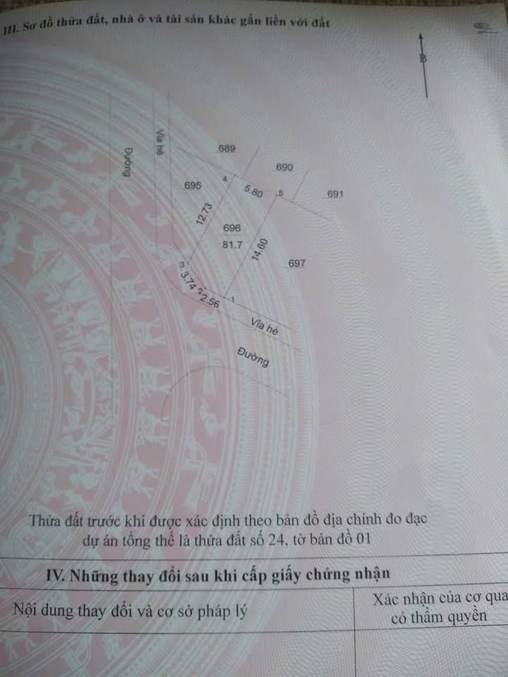 Đất dịch vụ Di Trạch Hoài Đức 81.7m² giá 11.34 tỷ - Sổ đỏ chính chủ!