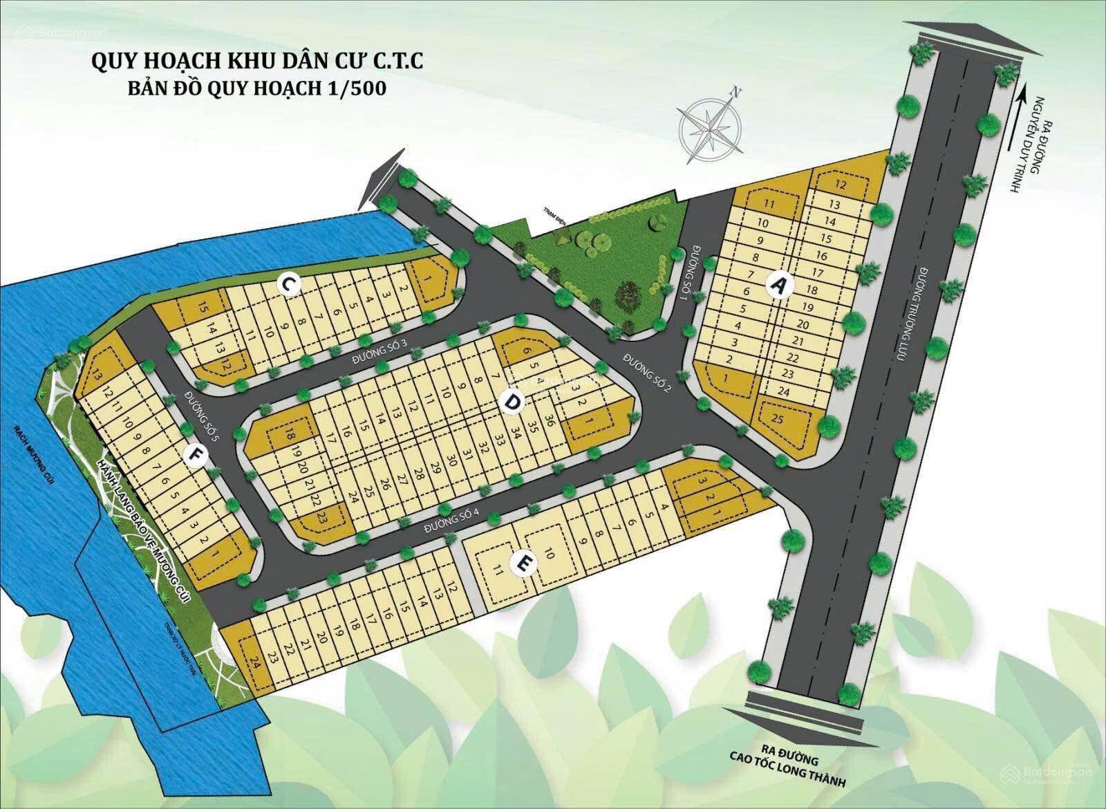 Đầu tư 2 lô đất tại dự án CTC Trường Lưu 200m² - Cơ hội sinh lời hấp dẫn!