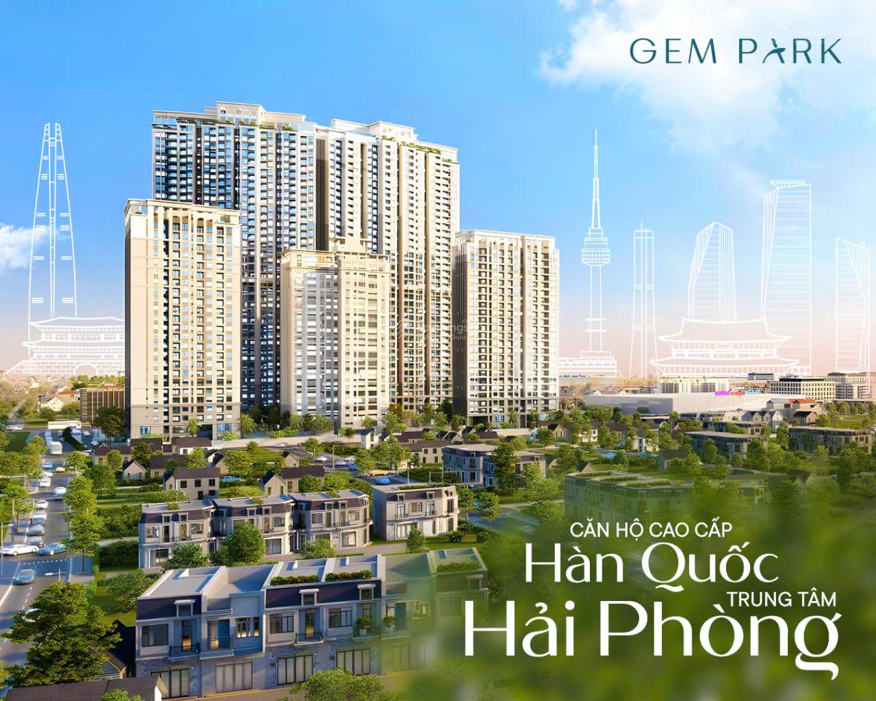 Căn hộ cao cấp Gem Park Hải Phòng chỉ 2.7 tỷ - Đầu tư sinh lời hấp dẫn!