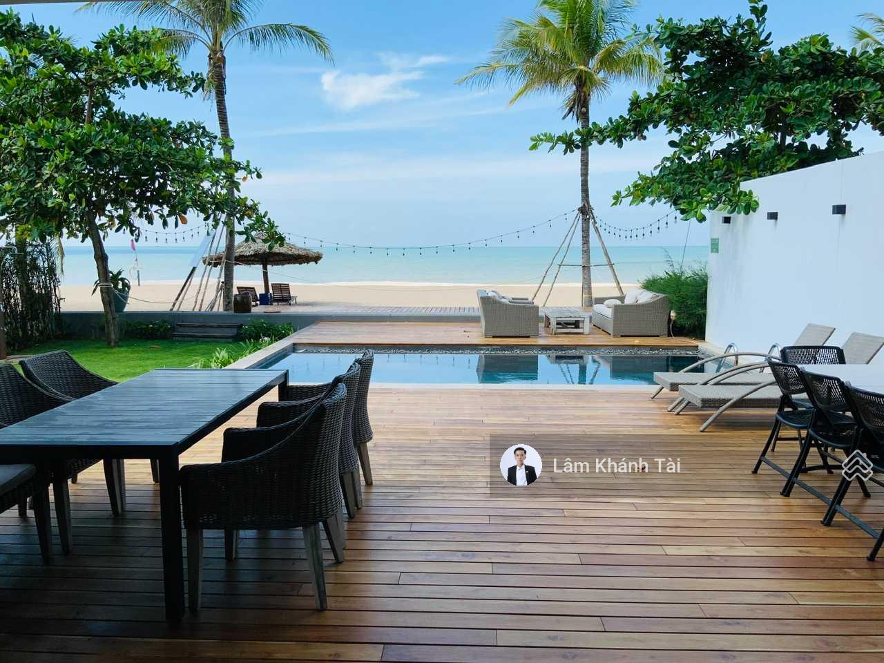 Biệt thự mặt tiền biển Sanctuary Hồ Tràm 4PN diện tích 600m² - Cơ hội đầu tư tuyệt vời!