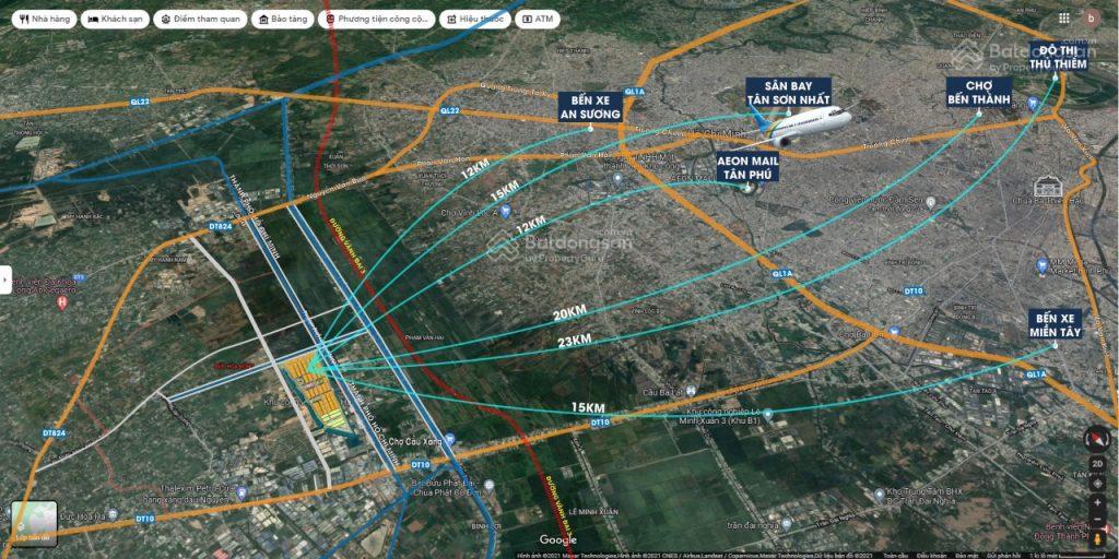 Đất nền dự án Dragon Pearl, Đức Hoà Đông, 80m² giá 1.478 tỷ - Cơ hội đầu tư hấp dẫn!