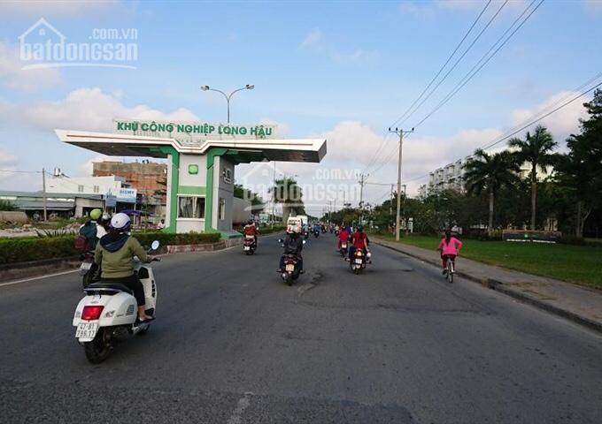 Đất nền giá rẻ KDC Long Hậu 100m² - Sổ hồng riêng, đầu tư sinh lời!