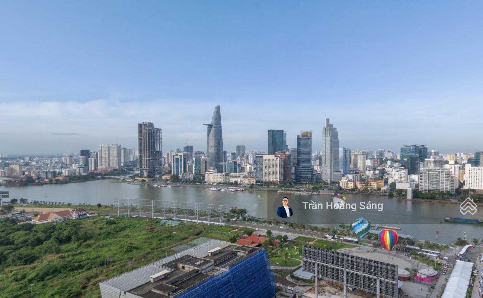 Căn hộ 2 phòng ngủ The Opusk Residence 88m² giá 29.5 tỷ - Tầm view sông tuyệt đẹp hướng về Bitexco