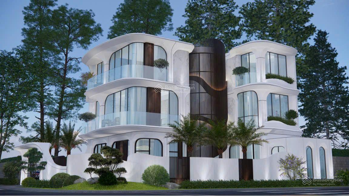 Biệt thự góc 2 mặt tiền đường lớn Mỹ Phú 305m² giá 135 tỷ - Thiết kế sang trọng, đầy đủ nội thất!