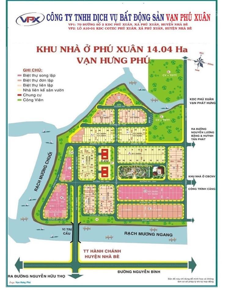 Đất nền dự án KDC Phú Xuân Vạn Hưng Phú 250m² giá 11.5 tỷ - Cơ hội đầu tư sinh lời!