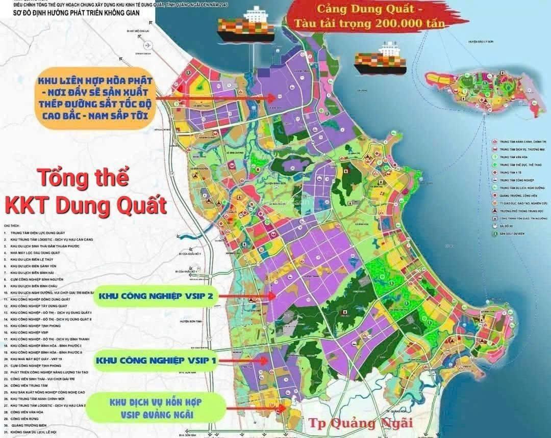 Đất 126m² khu A - Dịch vụ hỗn hợp VSIP Quảng Ngãi, giá chỉ 1,2 tỷ - Tiềm năng kinh doanh lớn!