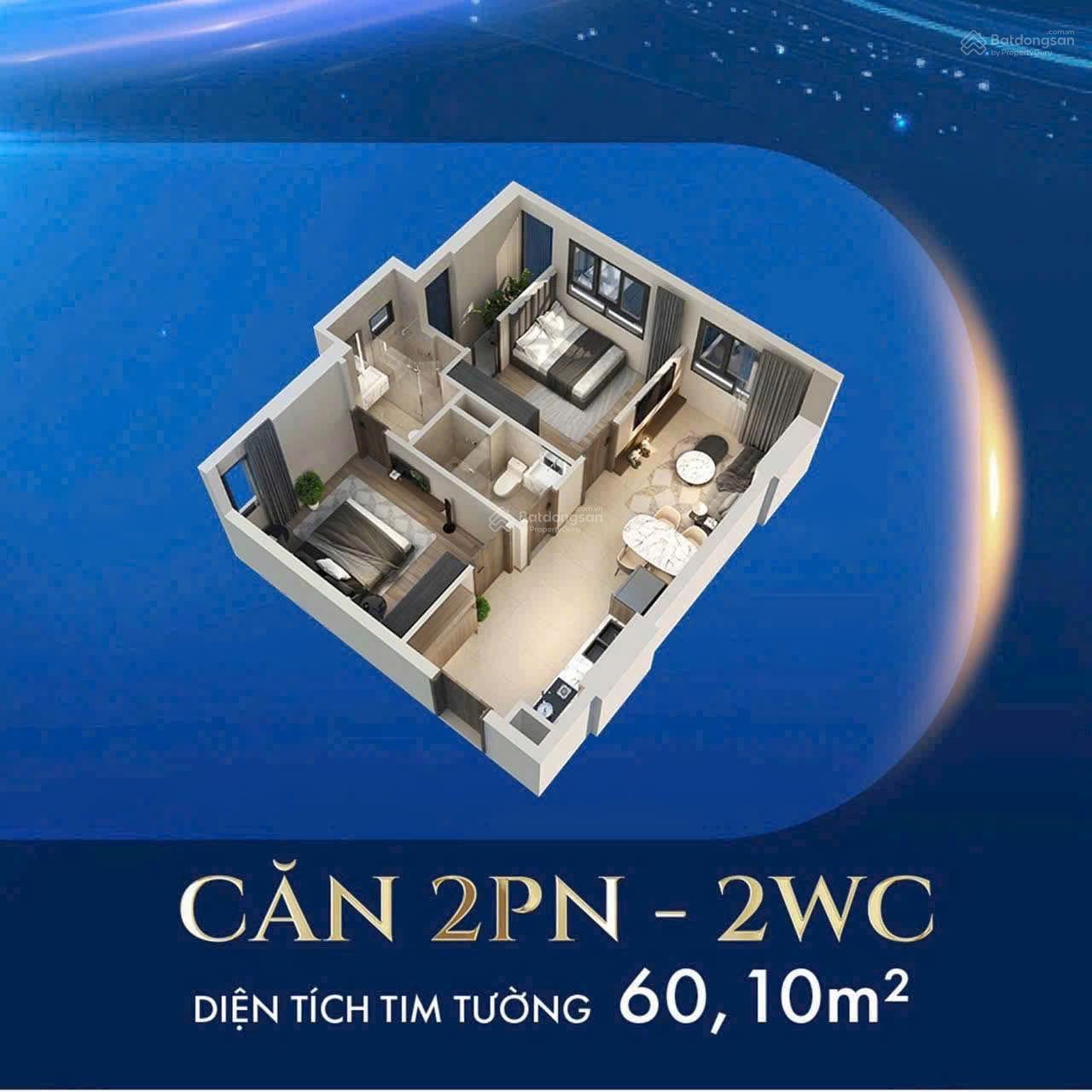 Căn hộ Fresia Riverside Biên Hoà 64m² giá 1.9 tỷ - Sở hữu ngay trước khi hết hàng!