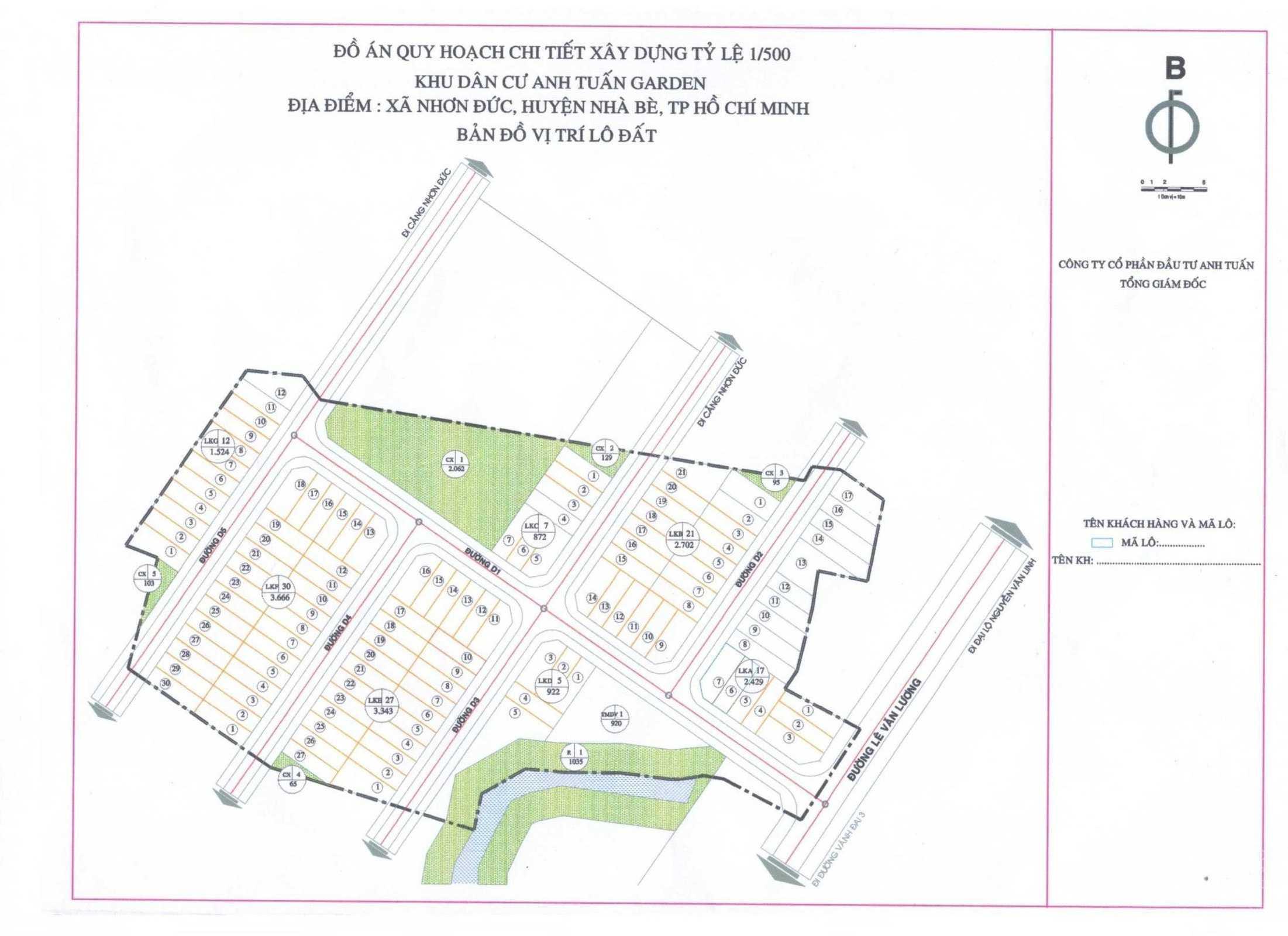 Đất nền KDC Lê Văn Lương, Nhơn Đức, Nhà Bè 120m² giá 2.2 tỷ - Đầu tư sinh lời tối ưu!