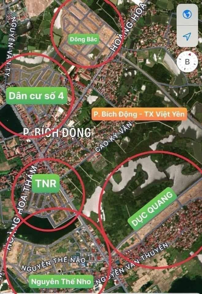 Đất nền dự án KĐT Đông Bắc Bích Động 90m² giá 4,25 tỷ - Đầu tư sinh lời ngay!