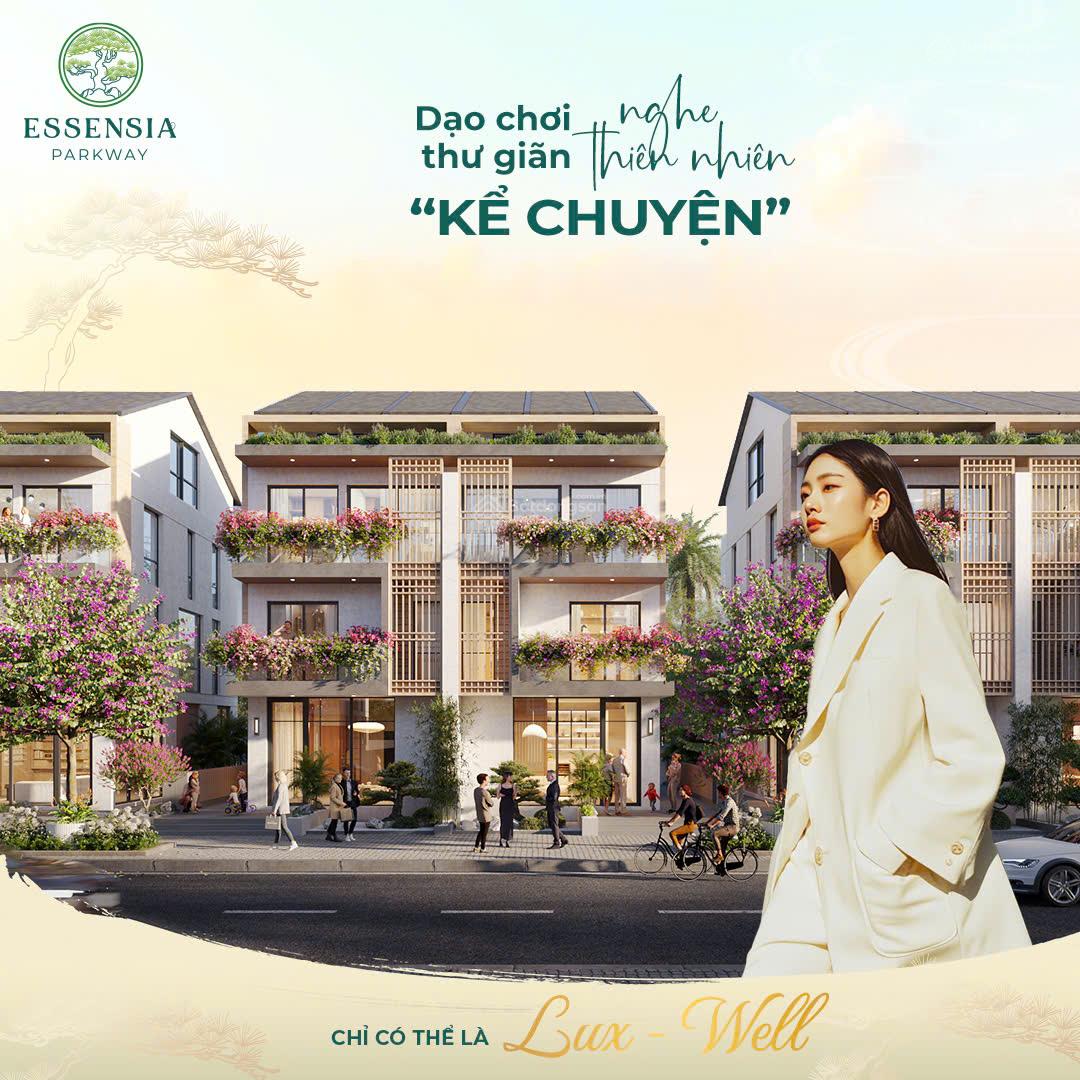 Biệt thự Essensia ParkWay tại Nguyễn Hữu Thọ 161m² - Sở hữu lâu dài, số lượng giới hạn!