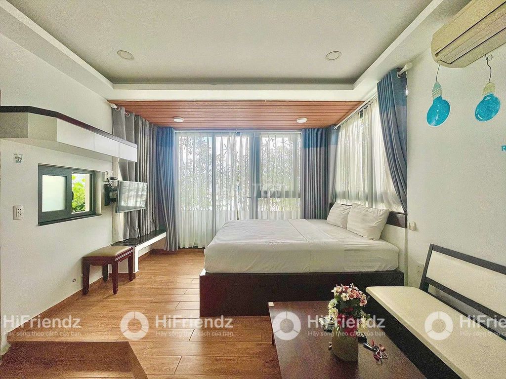 Căn hộ cho thuê Lê Văn Sỹ, Quận 3, 30m² giá 6.375 triệu - Full nội thất, tự do giờ giấc!