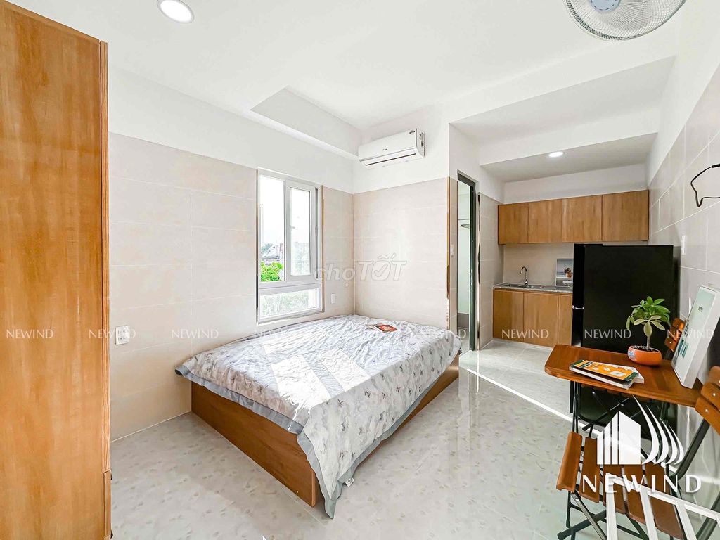 Căn hộ chung cư 1 phòng ngủ quận 7 giá 4.4 triệu - Nhà mới 100% full nội thất!