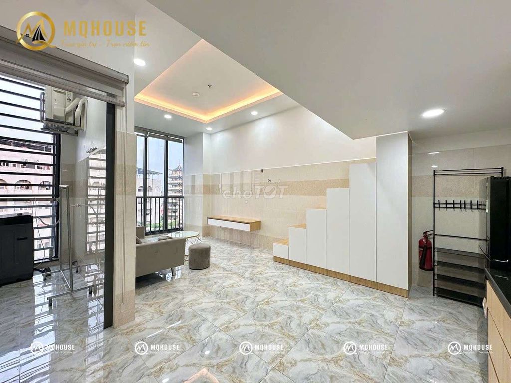 Căn hộ Duplex mới có ban công tại Tân Bình 40m² giá 6 triệu - Full nội thất tiện nghi!