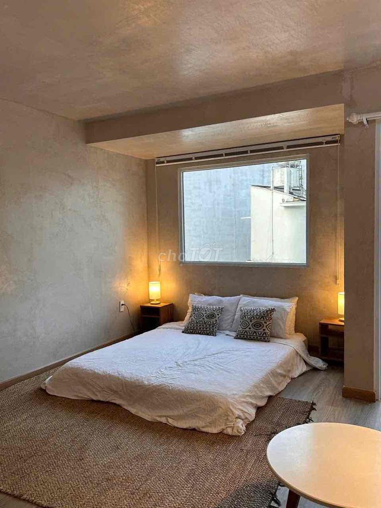 Căn hộ Studio 45m² giá 9 triệu - Ban công view Bitexco Quận 1