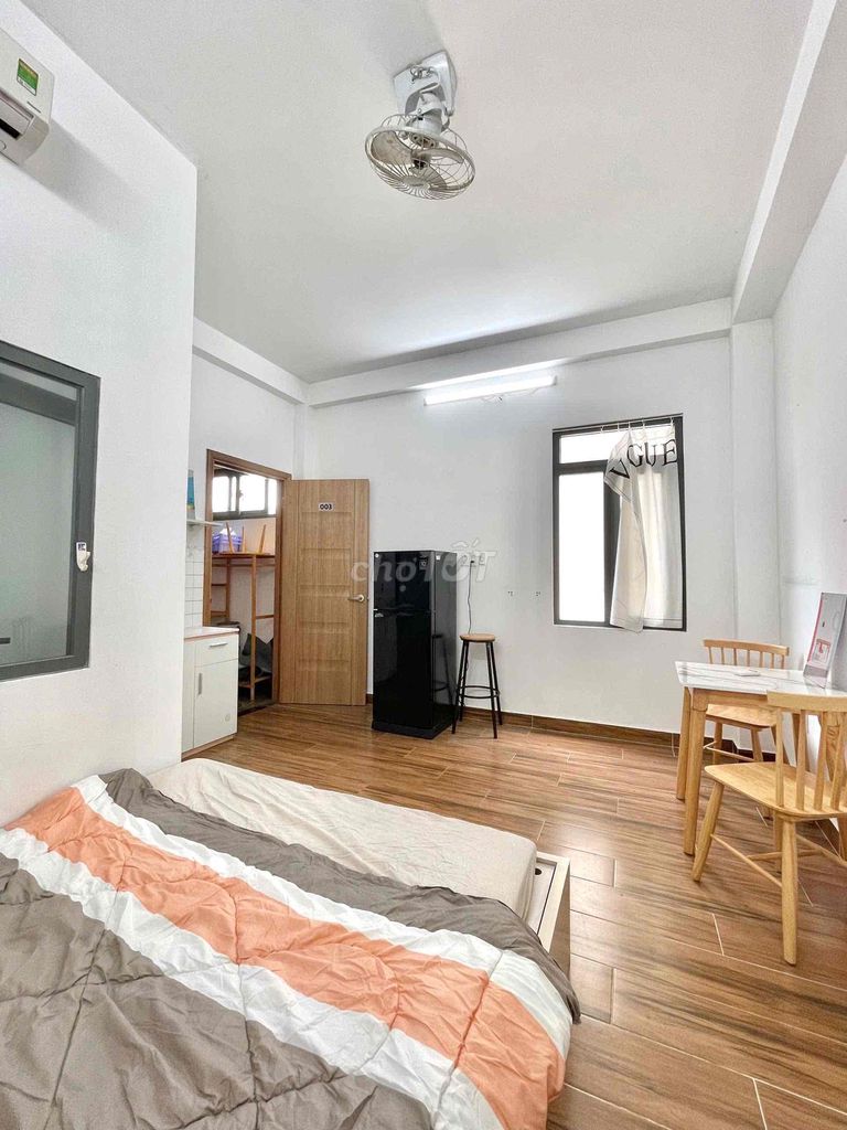 🏠 Studio Cách Mạng Tháng 8 Quận 3 27m² Full Nội Thất Chỉ 5.8 Triệu
