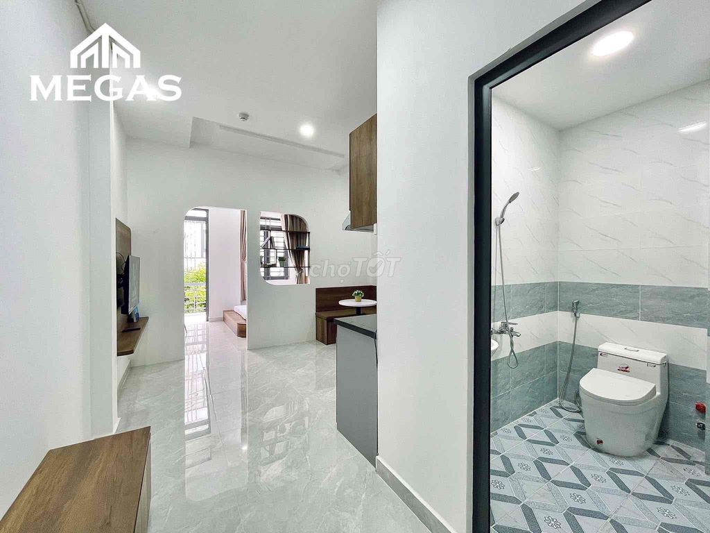 Căn hộ 1 phòng ngủ Cộng Hòa 45m² giá 6 triệu - Full nội thất mới 100%!