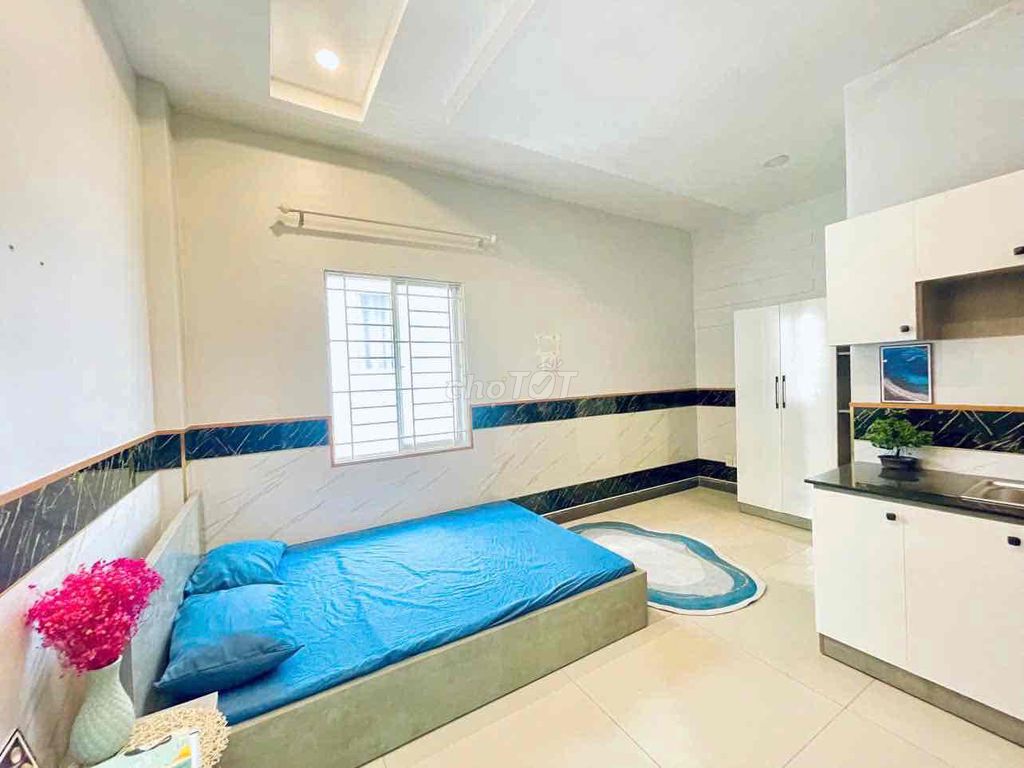Studio Cửa Sổ Cho Thuê Đường Âu Dương Lân Q8 30m² giá 4.9 triệu - Chỉ cần xách vali vào ở!