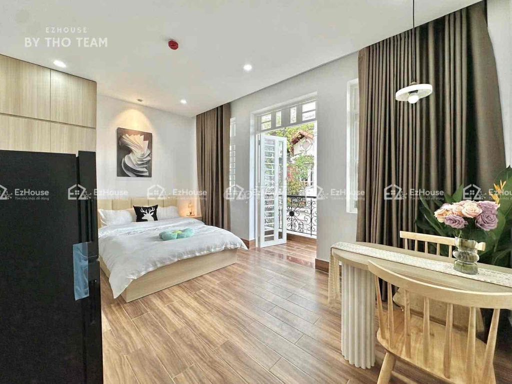 Căn hộ Studio Trương Công Định 35m² giá 5.7 triệu - Nội thất cao cấp, ban công thoáng đãng!