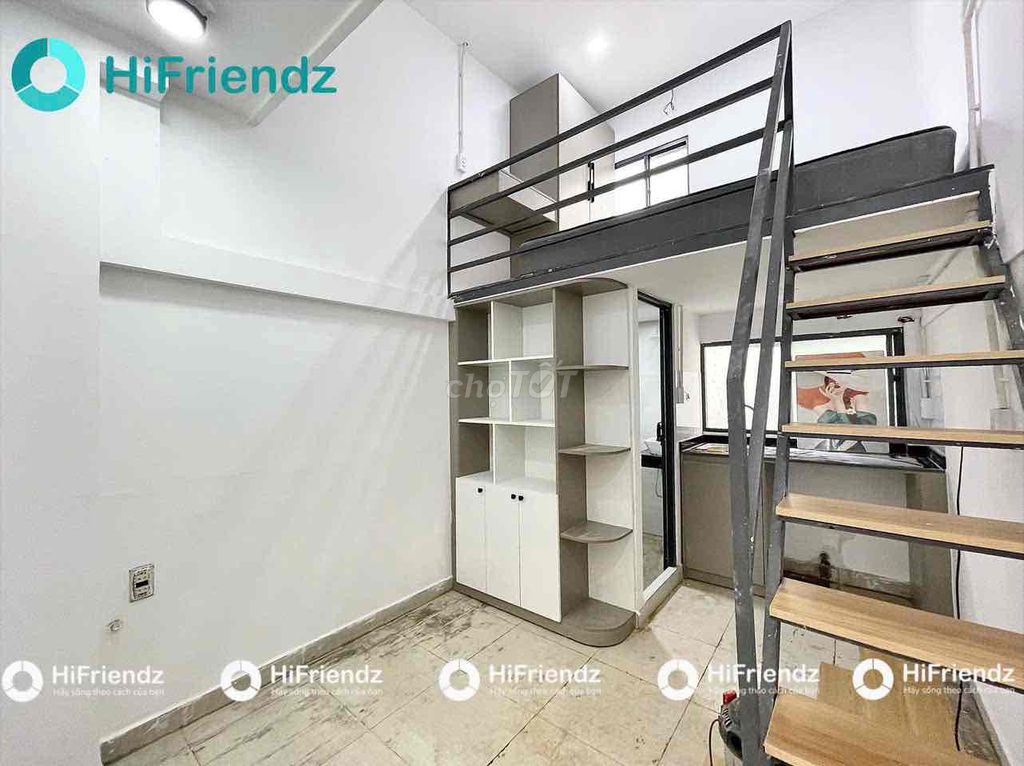 Căn hộ Duplex Nguyễn Phi Khanh 35m² giá 6.6 triệu - Full nội thất mới 100%!