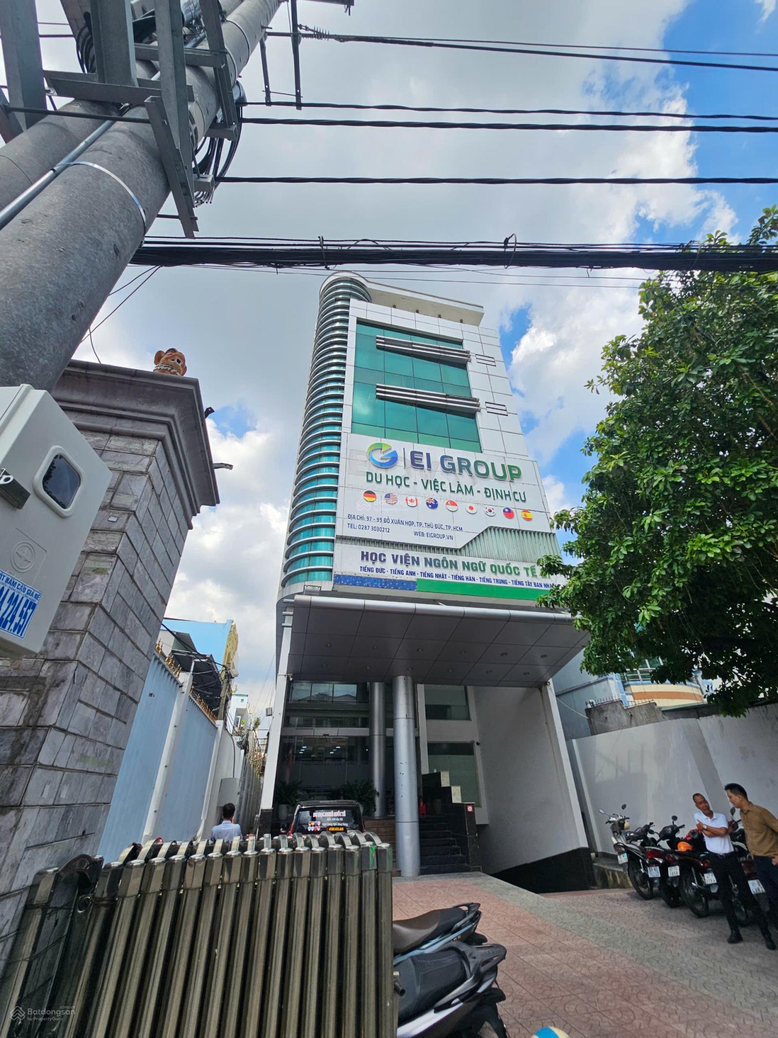 Cho thuê tòa nhà mặt tiền 97-99 Đỗ Xuân Hợp, Thủ Đức - Diện tích 480m², hợp đồng dài hạn