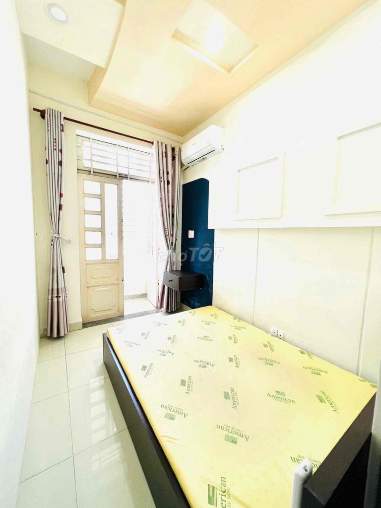 Căn hộ 2PN 1WC Đường Bùi Đình Tuý, 45m² giá 9 triệu - Full nội thất, an ninh 24/7!