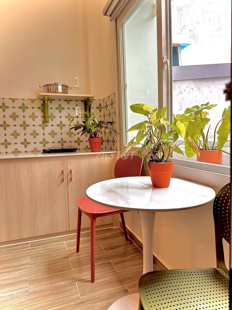 Căn hộ Duplex Hoàng Sa 40m² giá 8.5 triệu - Giờ giấc tự do và nuôi pet thoải mái!