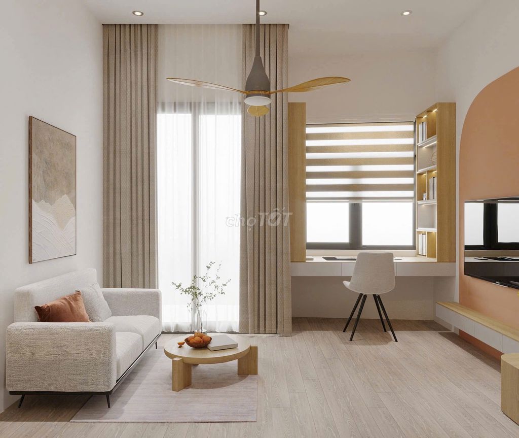 Căn hộ cho thuê tại Tây Hồ 40m² giá 5.8 triệu - Thiết kế hiện đại, nội thất đầy đủ!